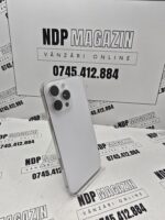 Apple iPhone 16 PRO MAX Memorie 256 Gb Baterie 100% White Titanium - imagine 2