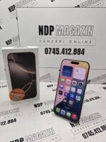 Apple iPhone 16 PRO Memorie 128 Gb Baterie 93% Desert Titanium la cutie - imagine 2
