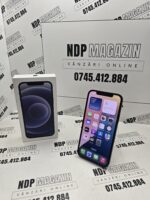 Apple iPhone 12 Memorie 64 Gb Baterie 77% Midnight la cutie