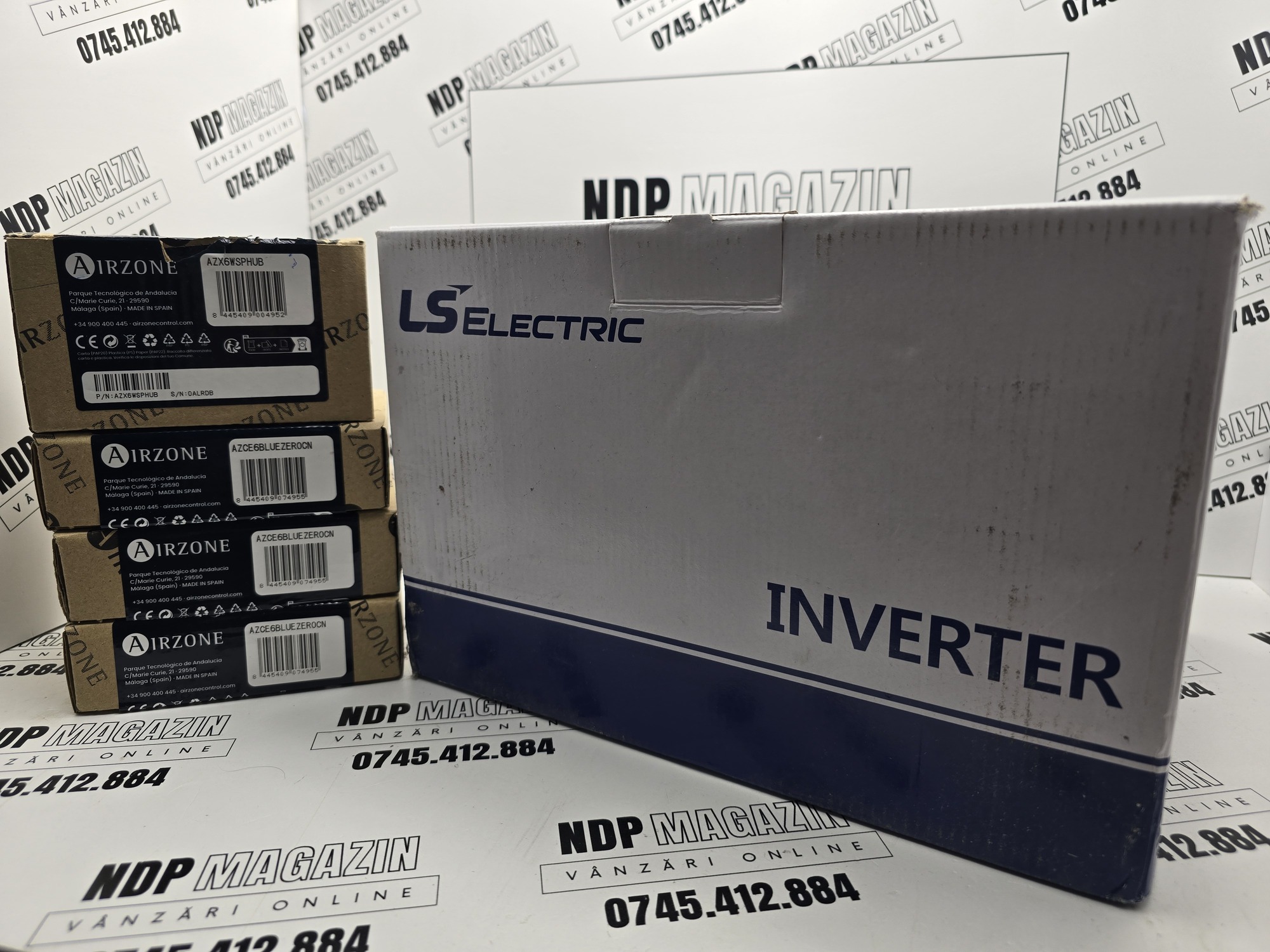 22238-2-1.jpg INVERTER LS ELECTRIC cu termostate NOU FULL BOX - imagine 1