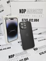 Apple iPhone 14 PRO MAX Memorie 128 Gb Baterie 87% Black la cutie - imagine 2