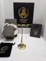 Cercei de dama Aur alb 14k 0.95 g