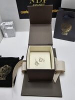 Cercei de dama Aur alb 14k 0.95 g - imagine 3