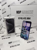Apple iPhone 15 PRO MAX Memorie 256 Gb Baterie 83% Black Titanium la cutie - imagine 2