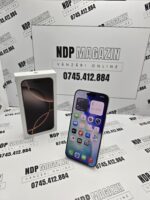 Apple iPhone 16 PRO MAX Memorie 256 Gb Baterie 91% Desert Titanium la cutie