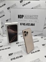 Apple iPhone 16 PRO MAX Memorie 256 Gb Baterie 91% Desert Titanium la cutie - imagine 3