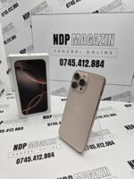 Apple iPhone 16 PRO MAX Memorie 256 Gb Baterie 91% Desert Titanium la cutie - imagine 2