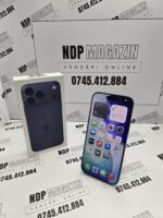 Apple iPhone 17 PRO MAX Memorie 256 Gb Baterie 100% 66 cicluri Deep Blue la cutie