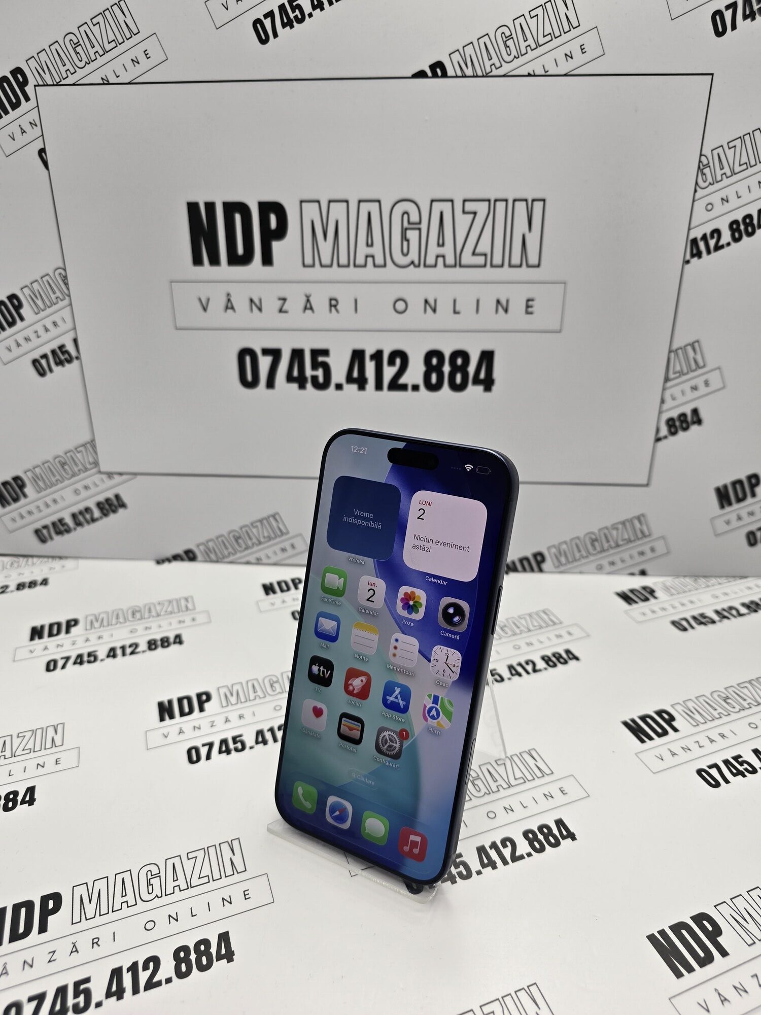20260302_122115 Apple iPhone 17 PRO MAX Memorie 256 Gb Baterie 100% 29 cicluri Deep Blue - imagine 1