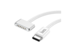 Hoco (X103) - Cablu Incarcare Magnetic USB-C la Mag3, 140W, 2M, White - imagine 2