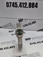 Ceas de dama Rolex Datejust 31MM Automatic , Bratara Jubilee si Bezel 18K aur alb - imagine 6