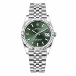 Ceas de dama Rolex Datejust 31MM Automatic , Bratara Jubilee si Bezel 18K aur alb
