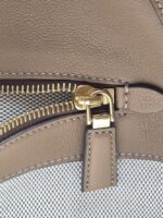 Geanta de dama Prada large leather tote bag piele maro - imagine 6