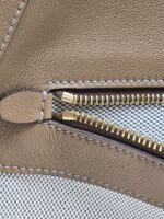 Geanta de dama Prada large leather tote bag piele maro - imagine 7