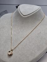 Lant cu pandantiv Aur 18K Chopard Happy Diamond Icons + Certificat - imagine 3
