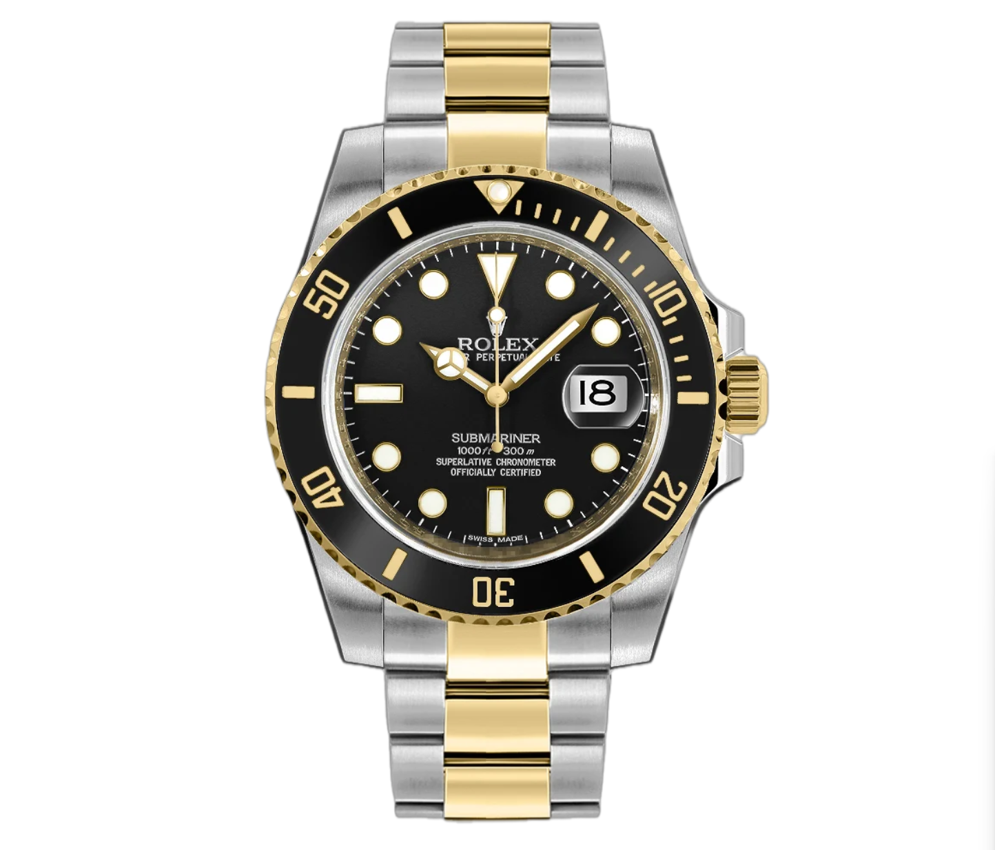 Screenshot 2026-08-12 175157 Ceas barbatesc Rolex Submariner Date Yellow Gold 40 MM - imagine 1