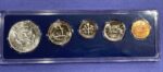 USA 1965 Special Mint SET - moneda Kennedy Argint - imagine 2