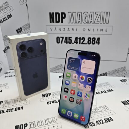 Apple iPhone 17 PRO MAX Memorie 256 Gb Baterie 99% Blue Deep la cutie