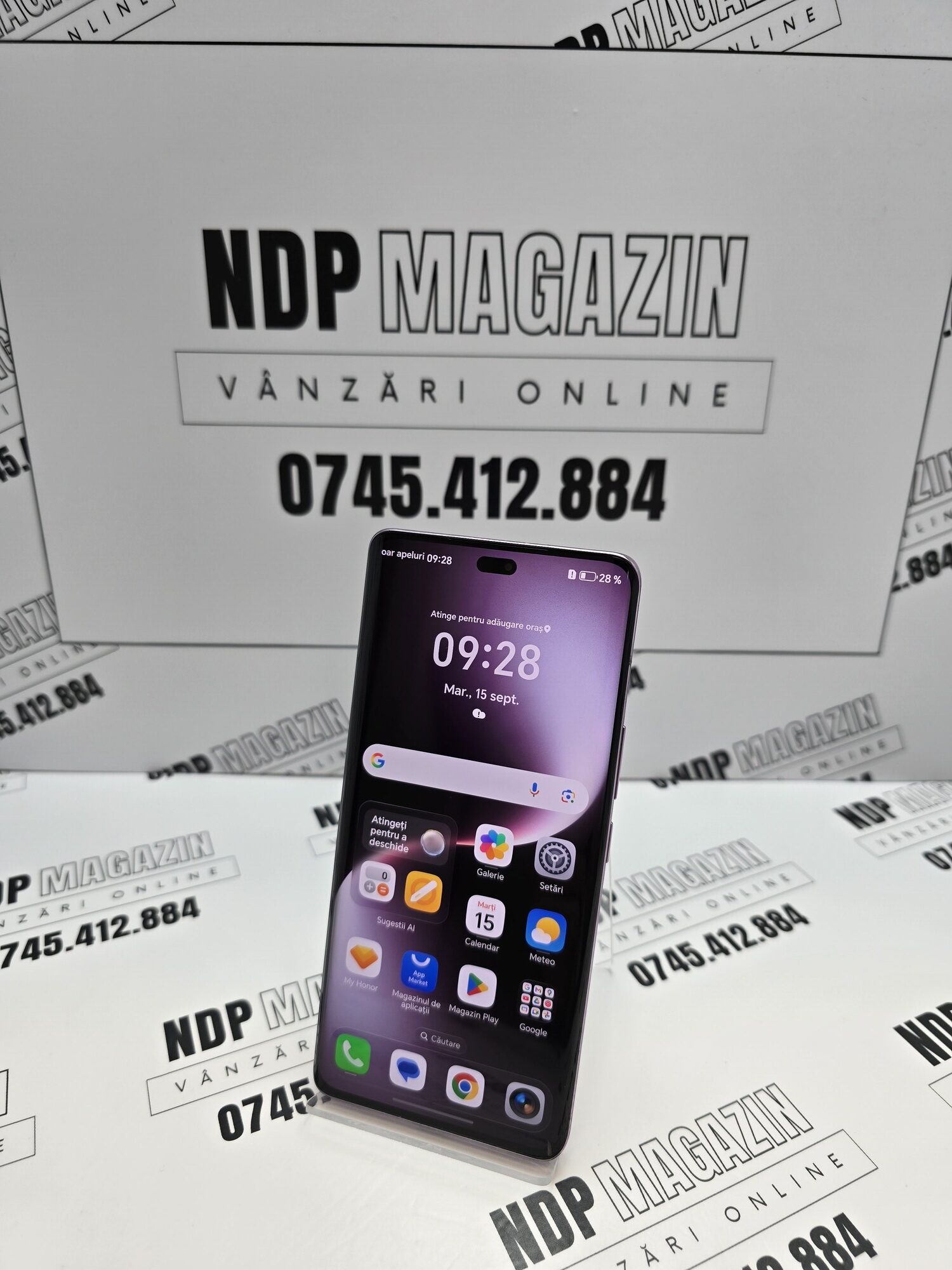 20260915_092822 HONOR Magic 7 Lite Memorie 256 Gb Ram 8+8 Gb Purple - imagine 1