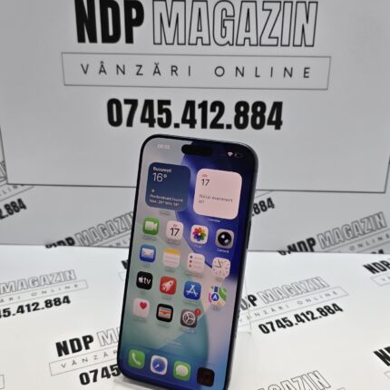 Apple iPhone 17 PRO MAX Memorie 256 Gb Baterie 100% 192 cicluri Deep Blue