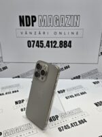 Apple iPhone 15 PRO Memorie 256 Gb Baterie 82% Natural Titanium - imagine 3