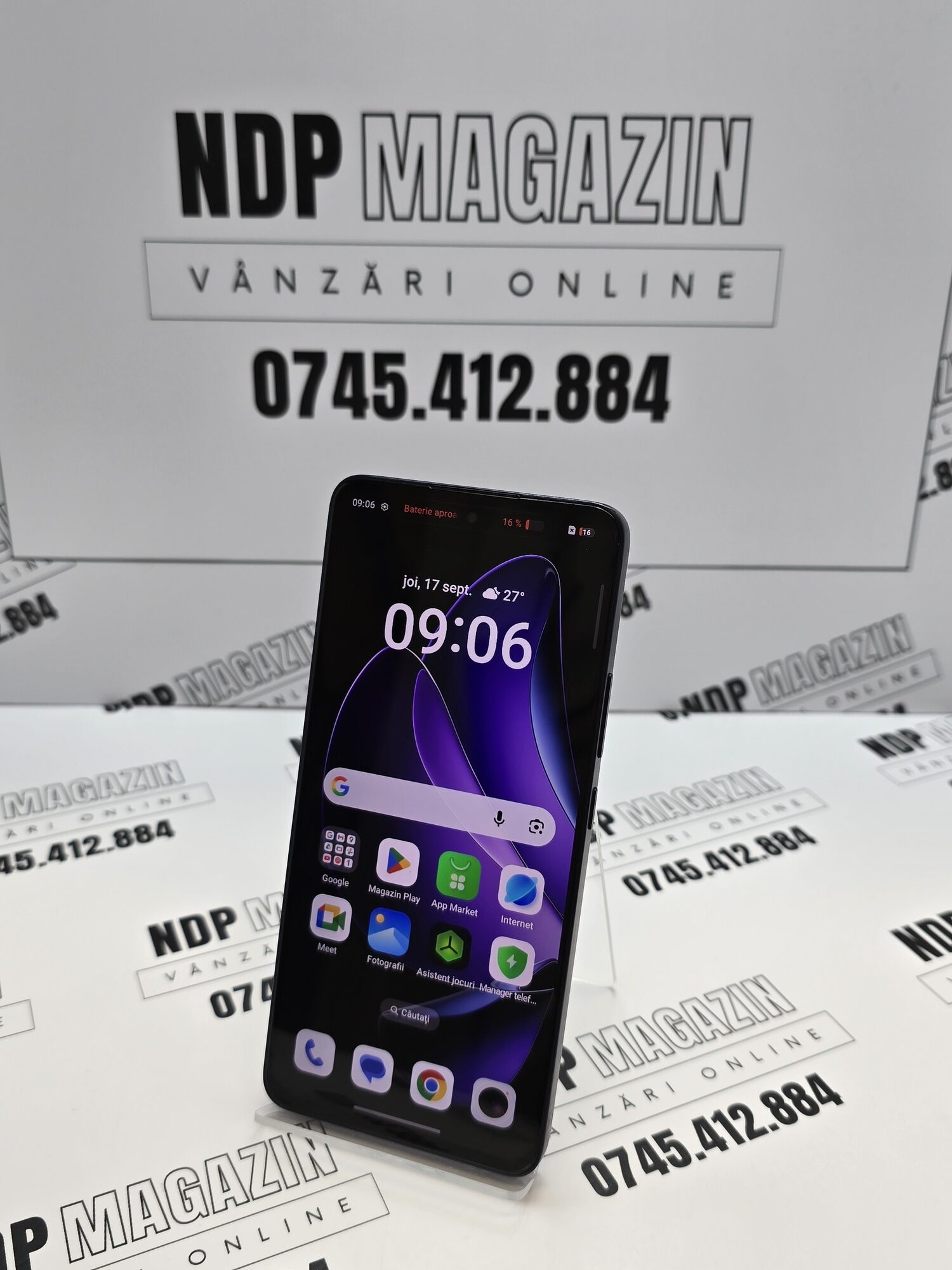 20260917_090621 Oppo Reno 13F 5G Memorie 256 Gb Ram 8+8 Gb Purple - imagine 1