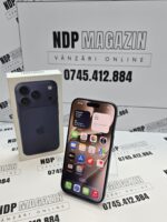 Apple iPhone 17 PRO Memorie 256 Gb Baterie 100% 245 cicluri Deep Blue la cutie