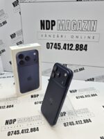 Apple iPhone 17 PRO Memorie 256 Gb Baterie 100% 245 cicluri Deep Blue la cutie - imagine 2