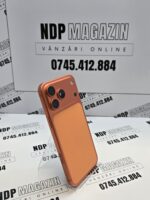 Apple iPhone 17 PRO MAX Memorie 256 Gb Baterie 100% 169 cicluri Cosmic Orange - imagine 3