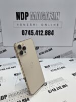 Apple iPhone 12 PRO MAX Memorie 256 Gb Baterie 79% Gold FISURA SPATE