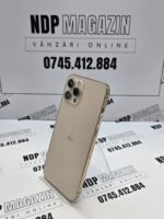 Apple iPhone 12 PRO MAX Memorie 256 Gb Baterie 79% Gold FISURA SPATE - imagine 3