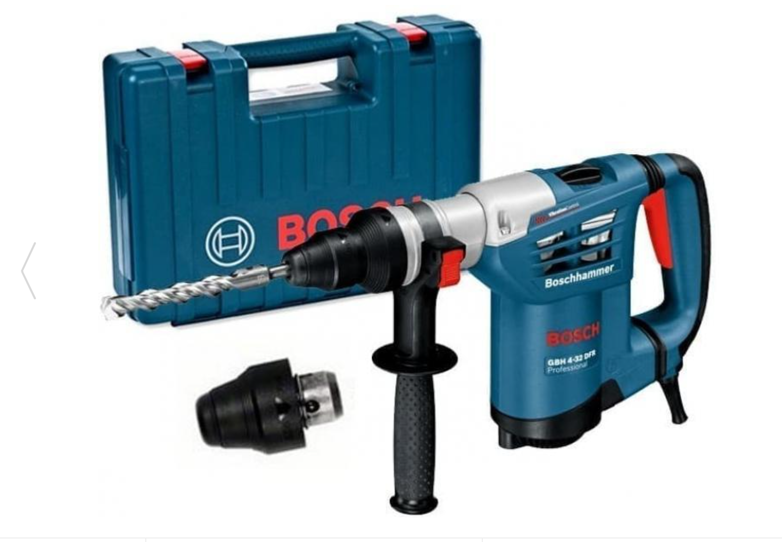 Screenshot 2026-09-16 184325 Ciocan rotopercutor BOSCH Professional GBH 4-32 DFR 0611332100, SDS plus, 900W, 4.2J, 0~800 rot/min, 230V, Carcasă metalică, Vibration Control, Mandrină fără cheie, Vario-Lock, Rotation Control Clutch - imagine 1