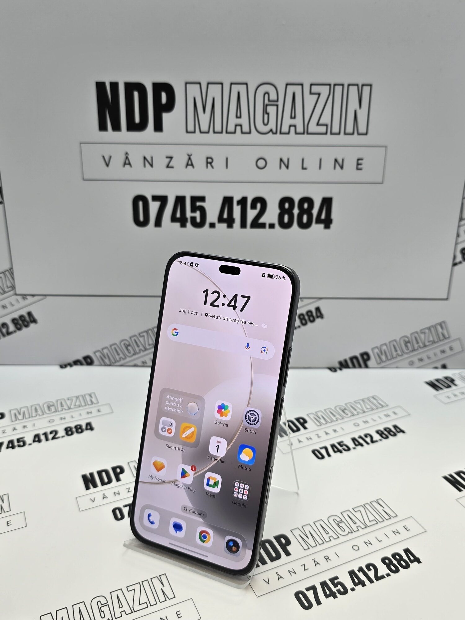 20261001_124806 HONOR 400 Lite Memorie 256 Gb Ram 8+8 Gb Black - imagine 1