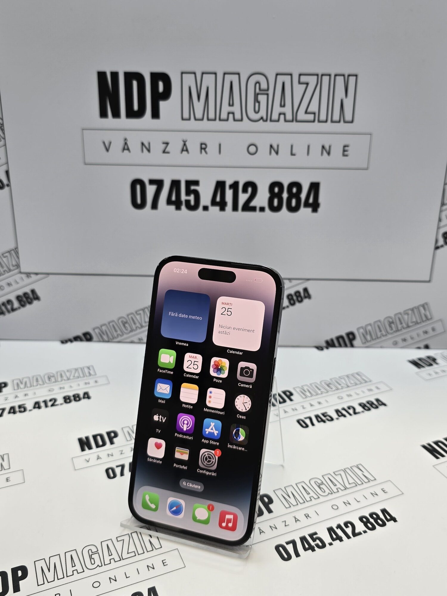 20261001_125337 Apple iPhone 14 PRO Memorie 128 Gb Baterie 88% Black - imagine 1