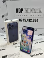 Apple iPhone 17 PRO Memorie 256 Gb Baterie 100% 0 cicluri Deep Blue la cutie