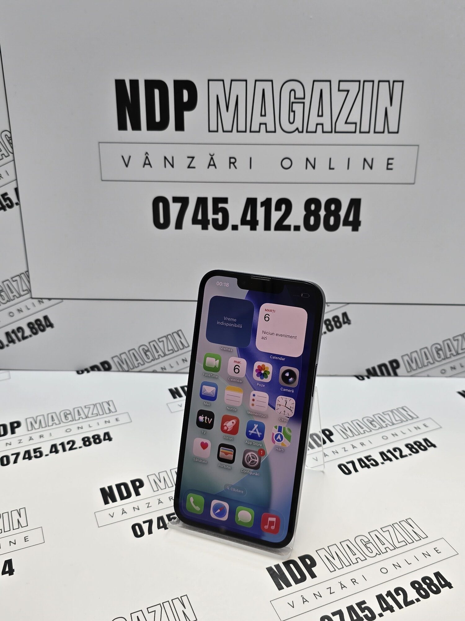 20261006_101847 Apple iPhone 14 Memorie 128 Gb Baterie 74% Midnight - imagine 1
