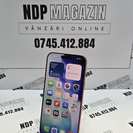 Apple iPhone 17 PRO MAX Memorie 256 Gb Baterie 100% 30 cicluri Cosmic Orange