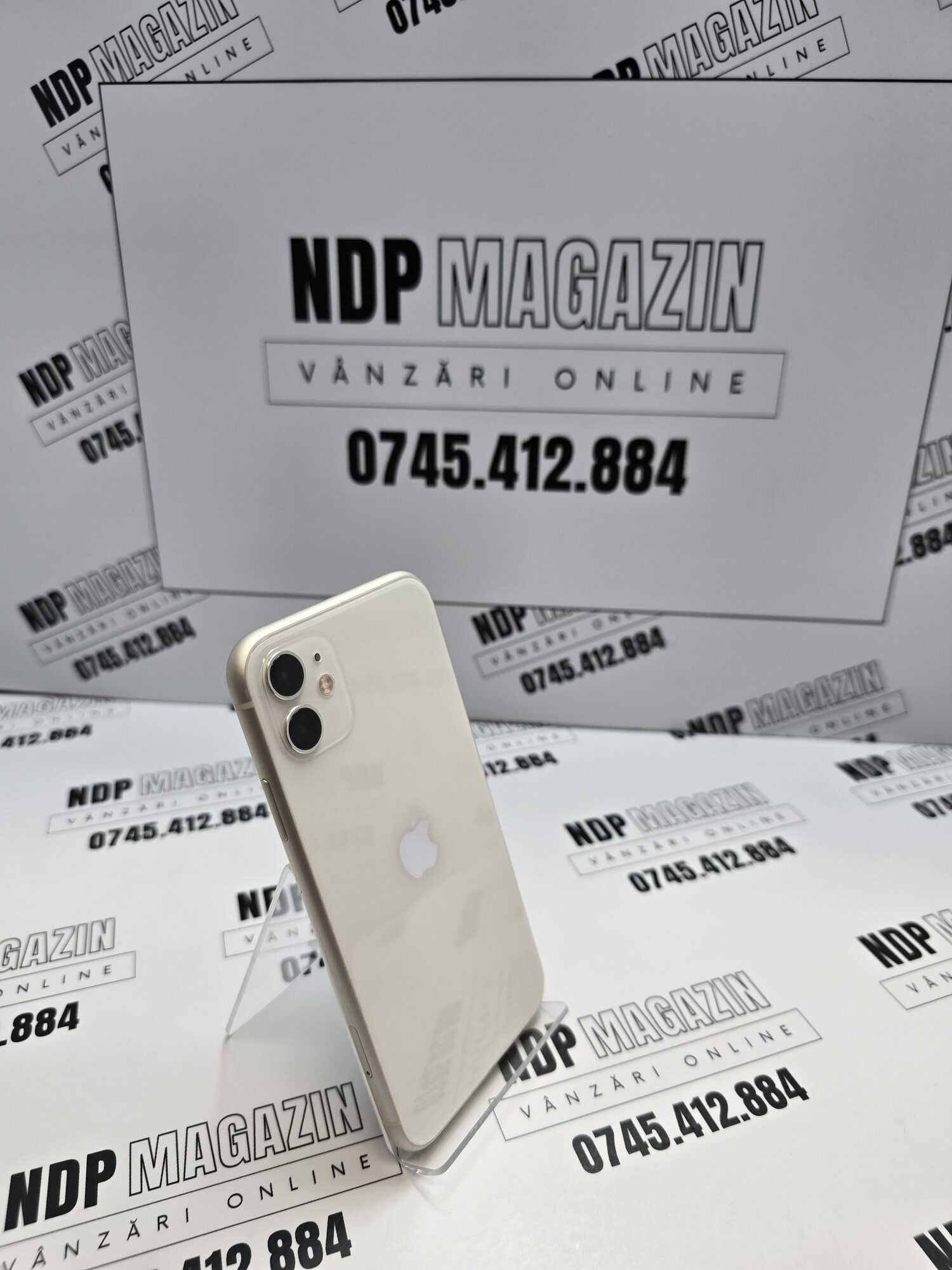 20261007_170725 Apple iPhone 11 Memorie 128 Gb Baterie 80% White - imagine 1