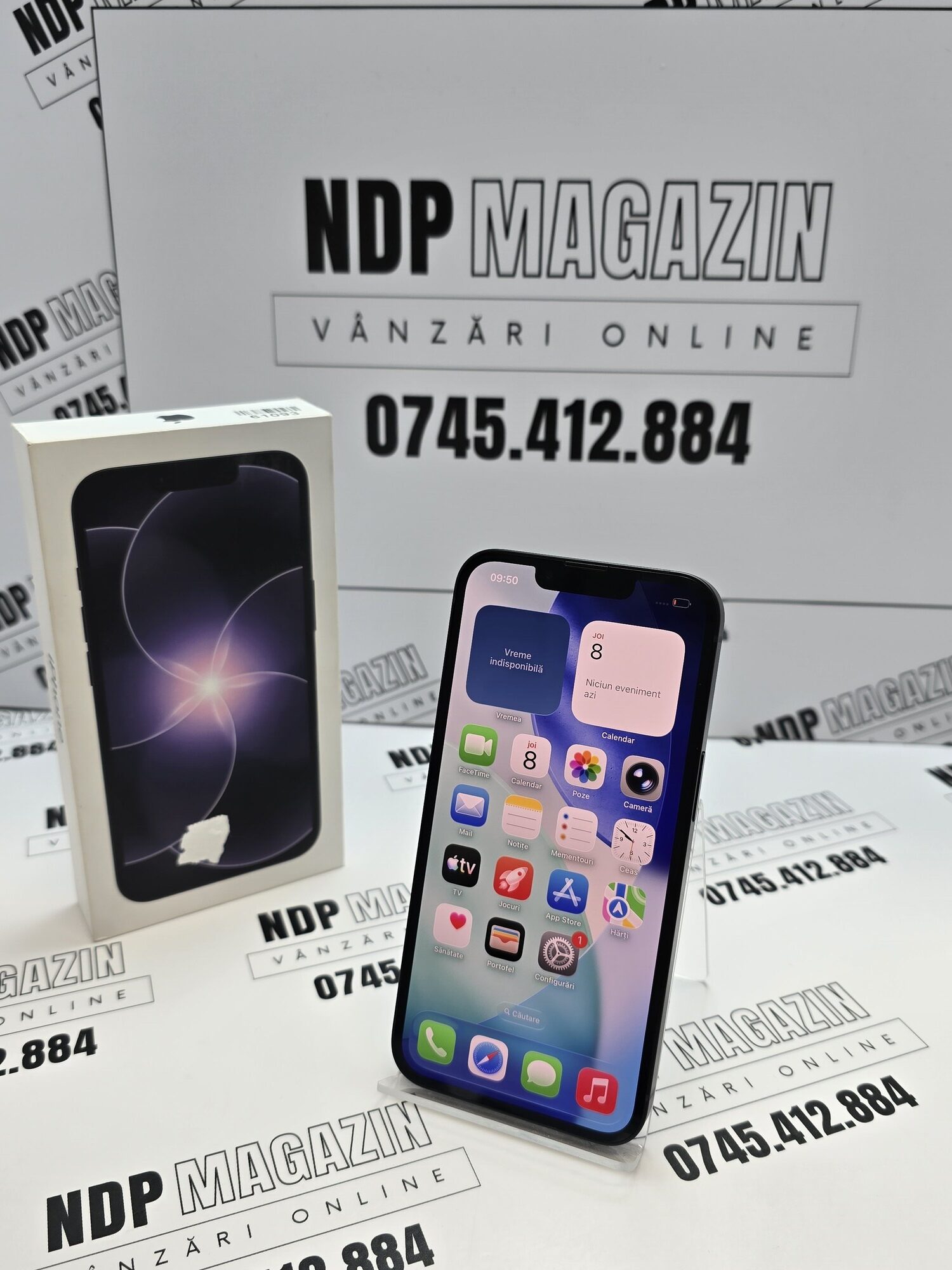 20261008_095030 Apple iPhone 17E Memorie 256 Gb Baterie 100% 0 cicluri Black la cutie - imagine 1