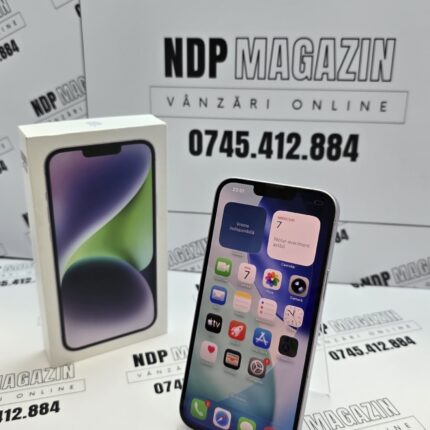 Apple iPhone 14 PLUS Memorie 128 Gb Baterie 79% Purple la cutie
