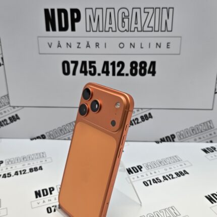 Apple iPhone 17 PRO MAX Memorie 256 Gb Baterie 100% 17 cicluri Cosmic Orange