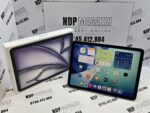 Tableta Apple iPad Air 11-inch M3 Memorie 128 Gb Baterie 100% 77 cicluri Space Gray la cutie