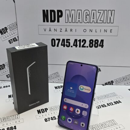 Samsung Galaxy S25 Memorie 256 Gb Ram 12 Gb Baterie 100% 26 cicluri Navy la cutie