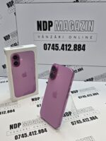 Apple iPhone 16 Memorie 128 Gb Baterie 99% Roz la cutie