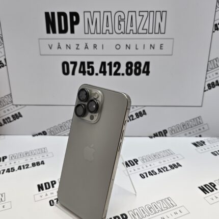 Apple iPhone 15 PRO MAX Memorie 256 Gb Baterie 84% Natural Titanium