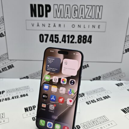 Apple iPhone 17 PRO MAX Memorie 256 Gb Baterie 100% 112 cicluri Deep Blue
