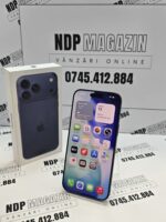 Apple iPhone 17 PRO MAX Memorie 256 Gb Baterie 100% 2 cicluri Blue Deep la cutie