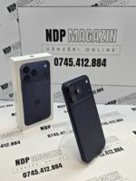 Apple iPhone 17 PRO MAX Memorie 256 Gb Baterie 100% 2 cicluri Blue Deep la cutie - imagine 3