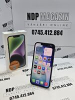Apple iPhone 14 Memorie 128 Gb Baterie 80% Midnight la cutie