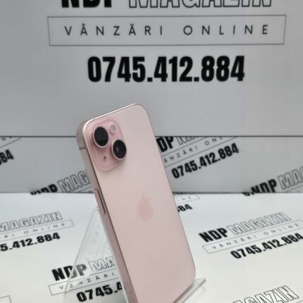 Apple iPhone 15 Memorie 128 Gb Baterie 91% Roz